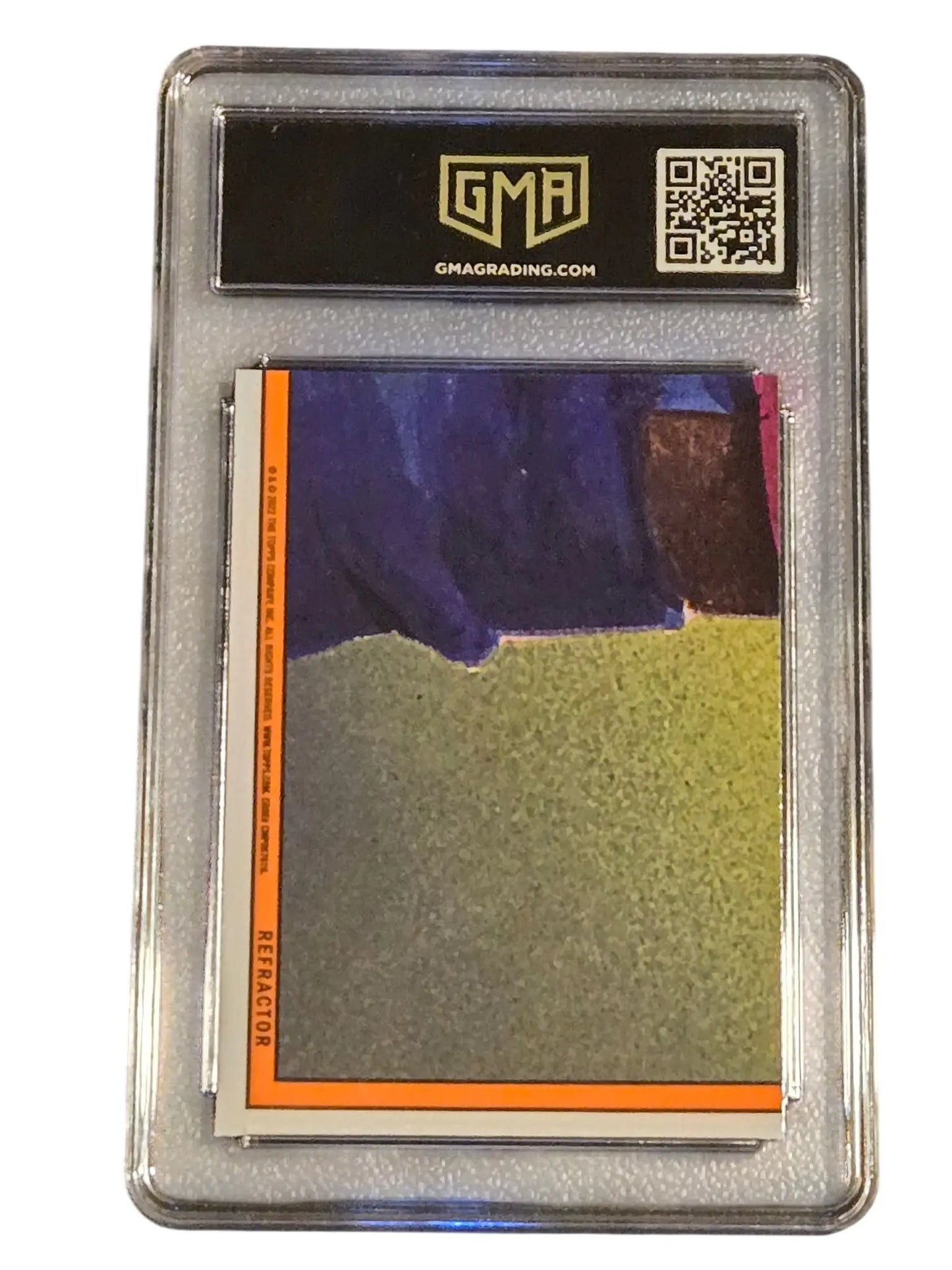 Topps Chrome Garbage Pail Kids 2022 Toothie Ruthie #203a Refractor GMA 10 Graded - Trading Card