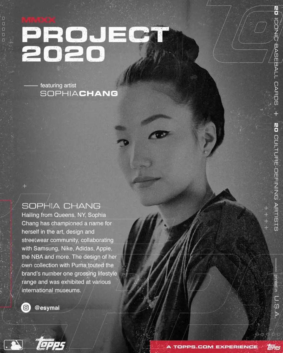 Promotional poster for Netflix’s Project 2020 with Willie Mays Sophia Chang art
