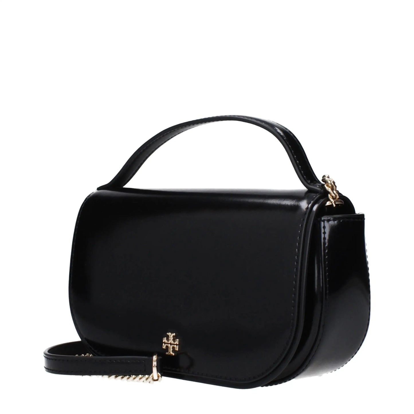 Tory Burch Black Leather Handbag - Handbag