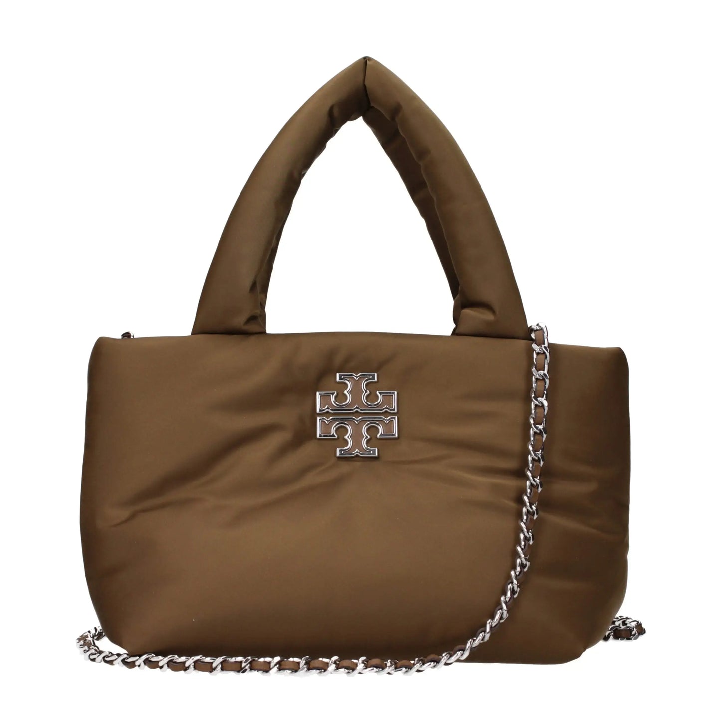 Tory Burch Brown Fabric Handbag - Handbag