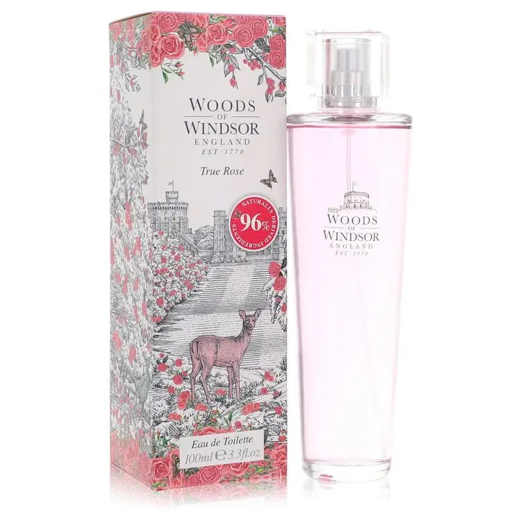 True Rose by Woods of Windsor - Eau De Toilette Spray 3.3 oz - Women / Medium - Eau De Toilette Spray 3.3 oz