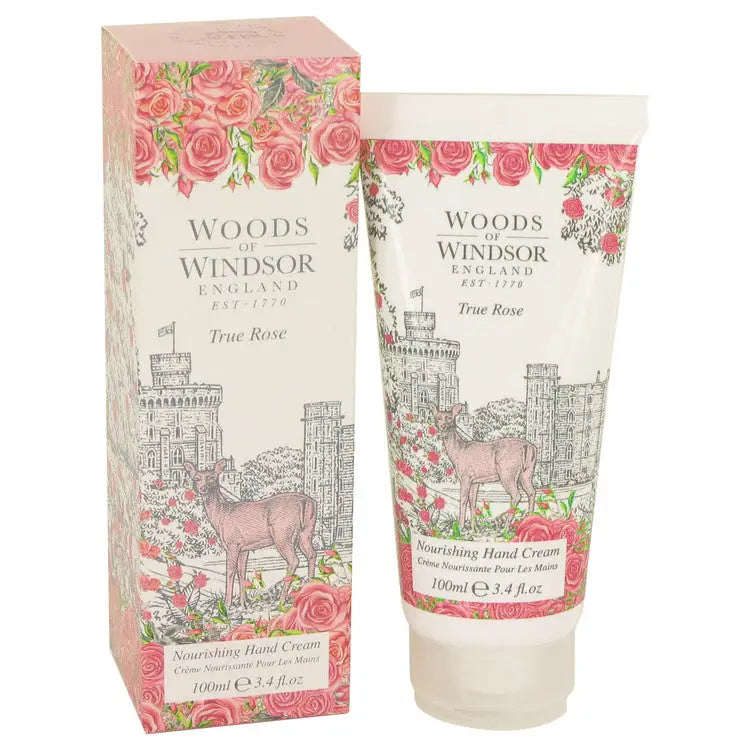 True Rose by Woods of Windsor - Hand Cream 3.4 oz - Women / Medium - Hand Cream 3.4 oz