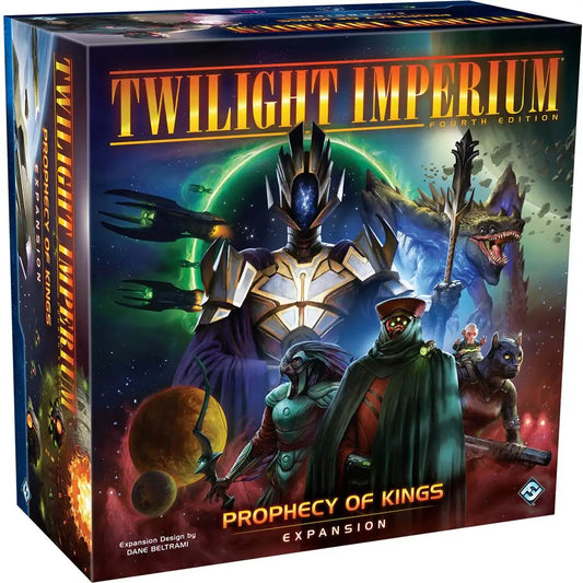 Twilight Imperium Kings Expansion box art for Twilight Imperium Prophecy of Kings