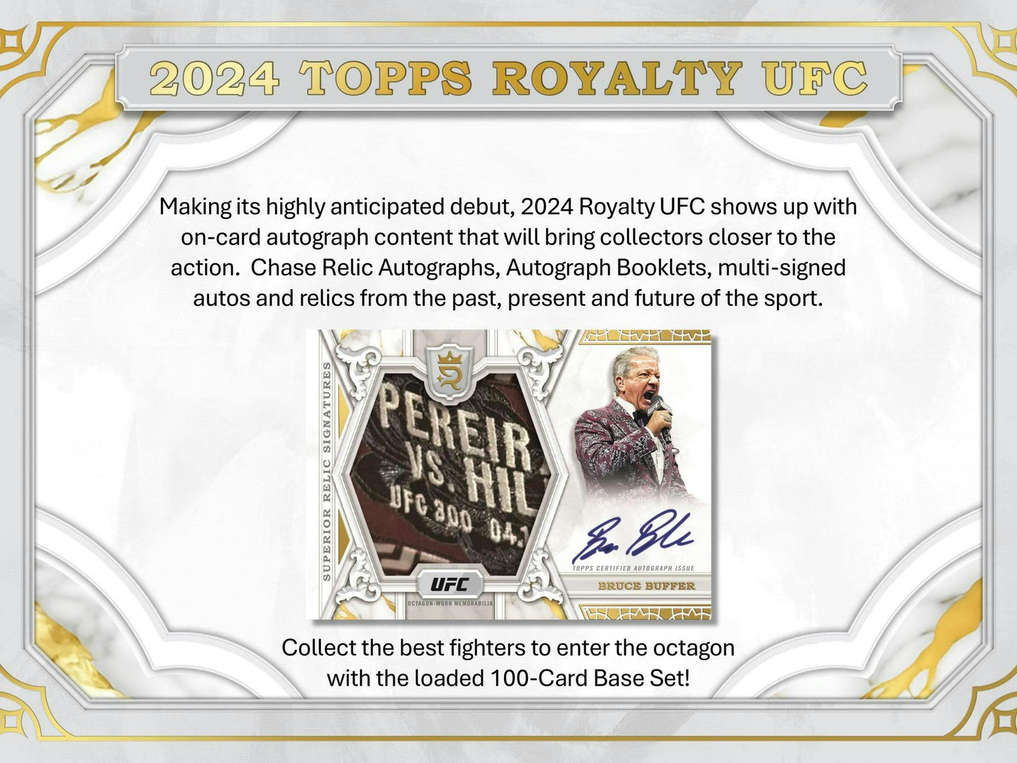 2024 Topps Royalty UFC Hobby Box