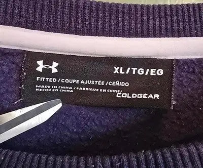 Under Armour Men’s Fitted ColdGear Sweatshirt XL - Sweatshirt