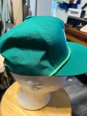 Green casino magic baseball cap with braided cord for Unisex Mohr’s Hat Adjustable Green Casino Magic Bay St. Louis & Biloxi