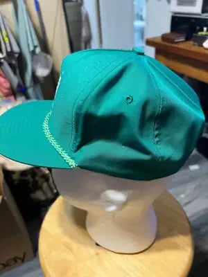 Teal green Unisex Mohr’s Hat with braided cord, ideal for casino magic enthusiasts