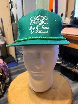 Unisex Mohr’s Hat Adjustable Green Casino Magic Bay St. Louis & Biloxi