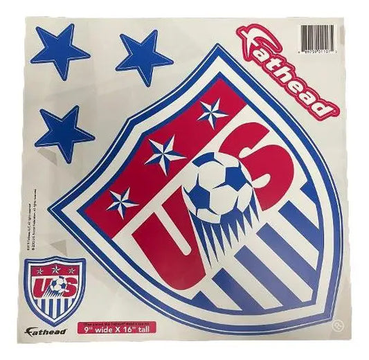 US Soccer Federation logo with shield design, ideal for dry wall and NFL Fatheads decoration