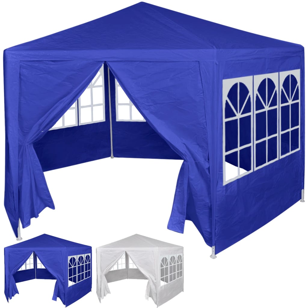 vidaXL Gazebo Outdoor Canopy Tent Patio Pavilion Sunshade with 6 Side Walls-1