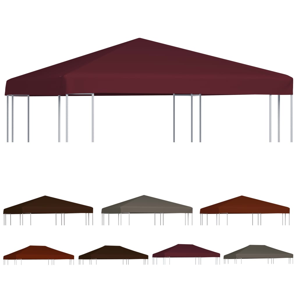 vidaXL Gazebo Cover Canopy Top Replacement Sunshade Patio Beach Sun Shelter-0