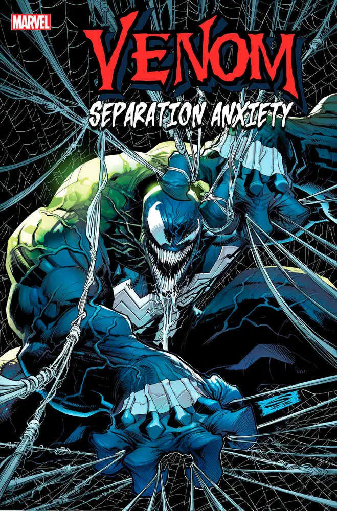 Venom: Separation Anxiety #1 Gerardo Sandoval Variant cover with sharp teeth and tongue