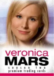 Blonde woman portrait promo card from Veronica Mars Season 2 trading cards