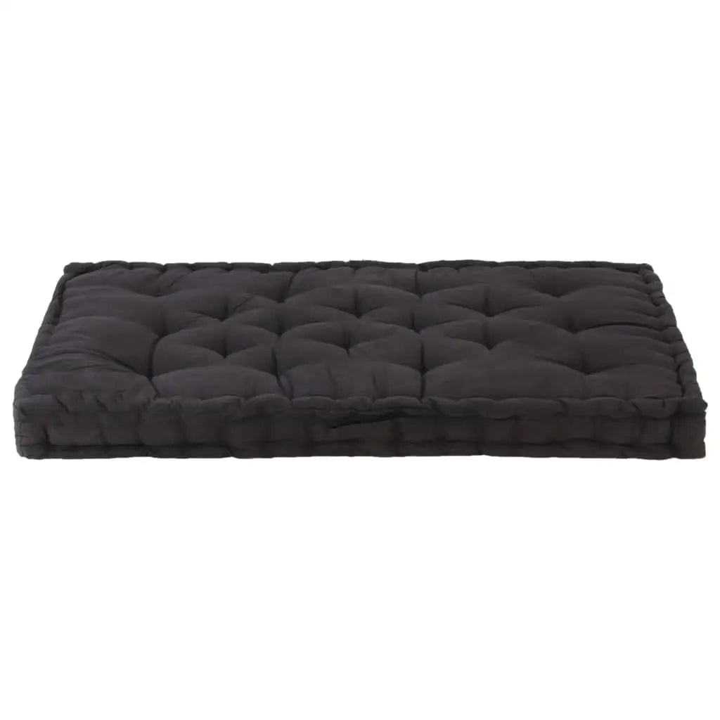 vidaXL Chair Cushion Sofa Floor Cushion Seat Cushion Seat Pad Decor Cotton - Green / 47.2’’ x 31.5’’ x 3.9’’ - Home &