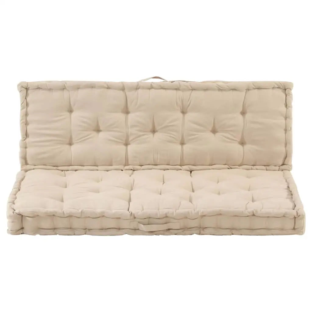 vidaXL Chair Cushion Sofa Floor Cushion Seat Cushion Seat Pad Decor Cotton - Green / 47.2’’ x 31.5’’ x 3.9’’ - Home &