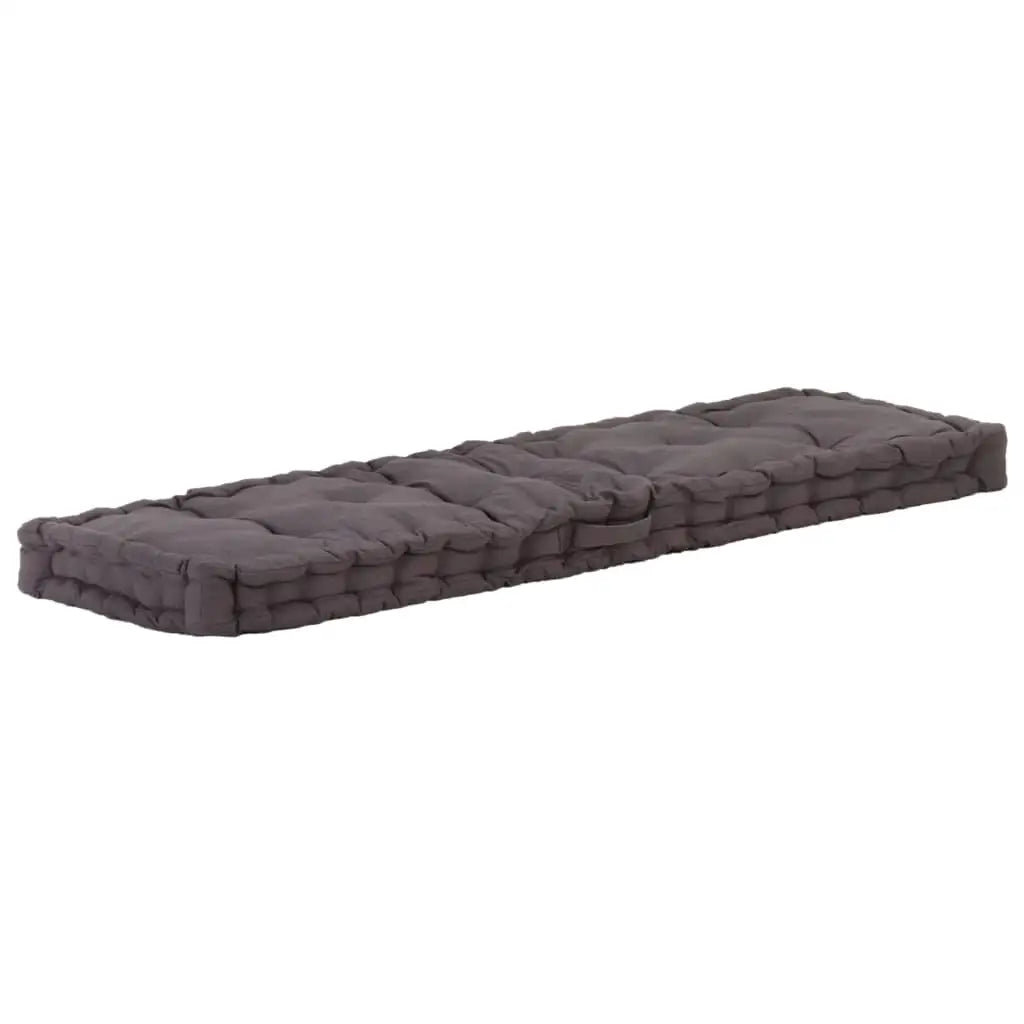 vidaXL Chair Cushion Sofa Floor Cushion Seat Cushion Seat Pad Decor Cotton - Green / 47.2’’ x 31.5’’ x 3.9’’ - Home &
