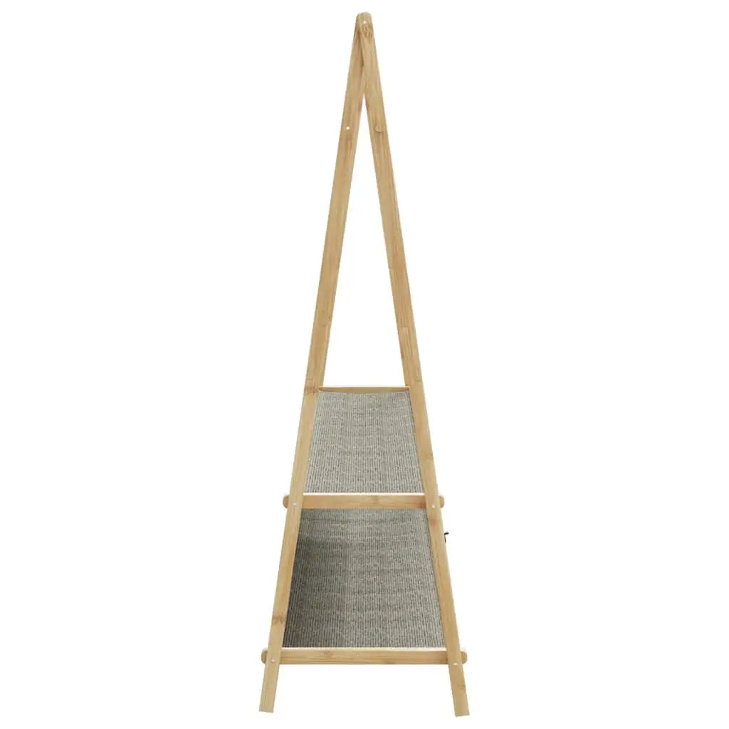 vidaXL Clothes Rack with Shelves 52’’x17.9’’x59.3’’ Bamboo - Home & Garden > Household Supplies > Storage &