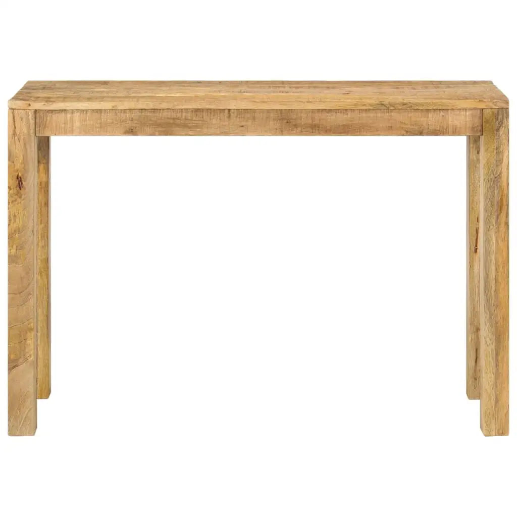 vidaXL Console Table 43.3’’x13.8’’x29.9’’ Rough Mango Wood - Furniture > Tables > Accent Tables > End Tables