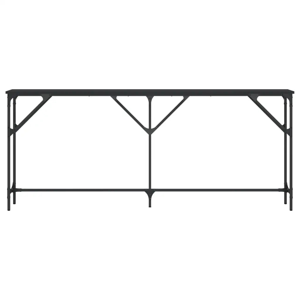 vidaXL Console Table Storage Side Sofa Desk for Living Room Engineered Wood - Furniture > Tables > Accent Tables > End