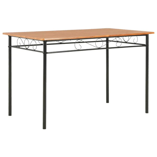 vidaXL Dining Table Brown 47.2’’x27.6’’x29.5’’ MDF - Furniture > Tables > Kitchen & Dining Room Tables