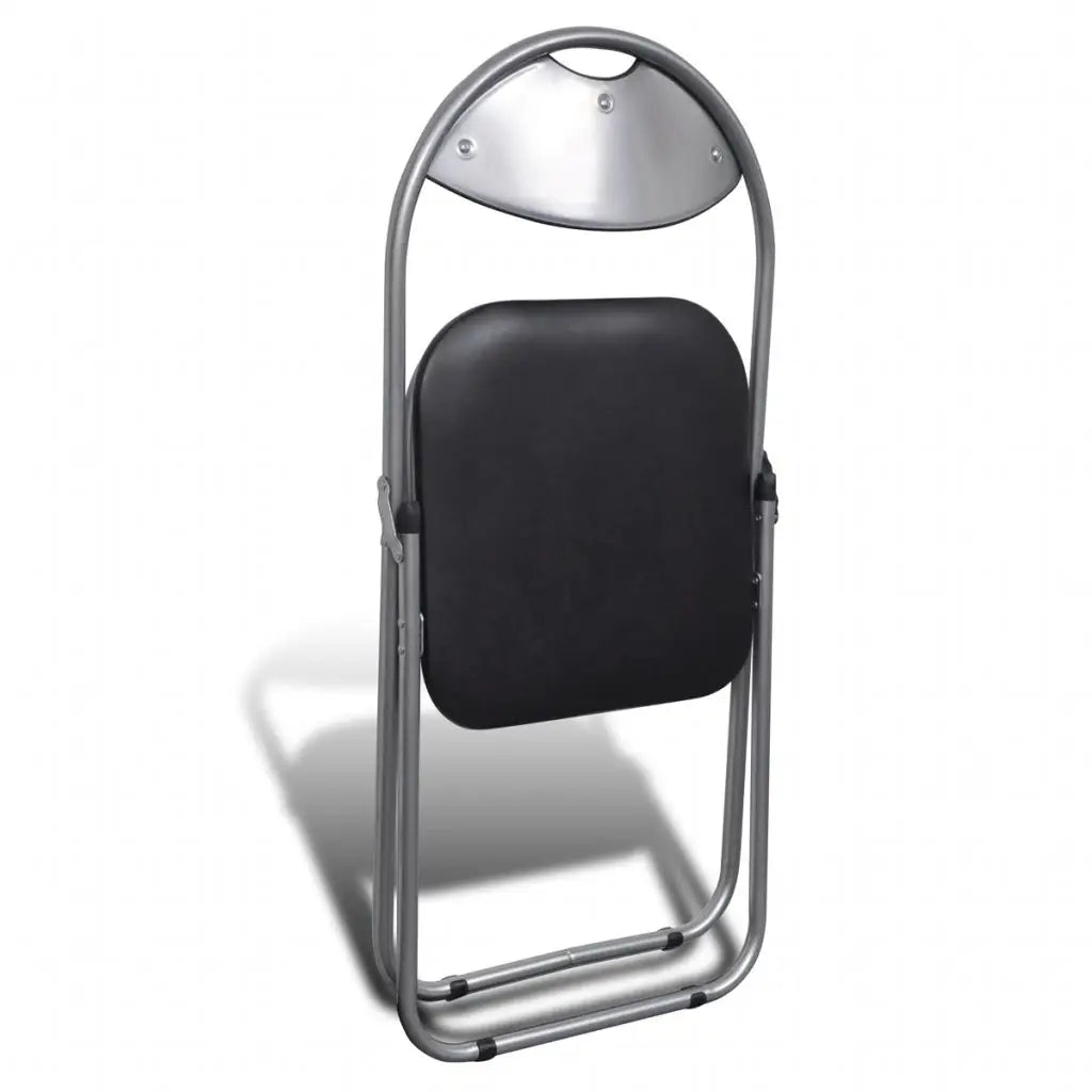 vidaXL Folding Chairs 6 pcs Faux Leather - Furniture > Chairs > Folding Chairs & Stools