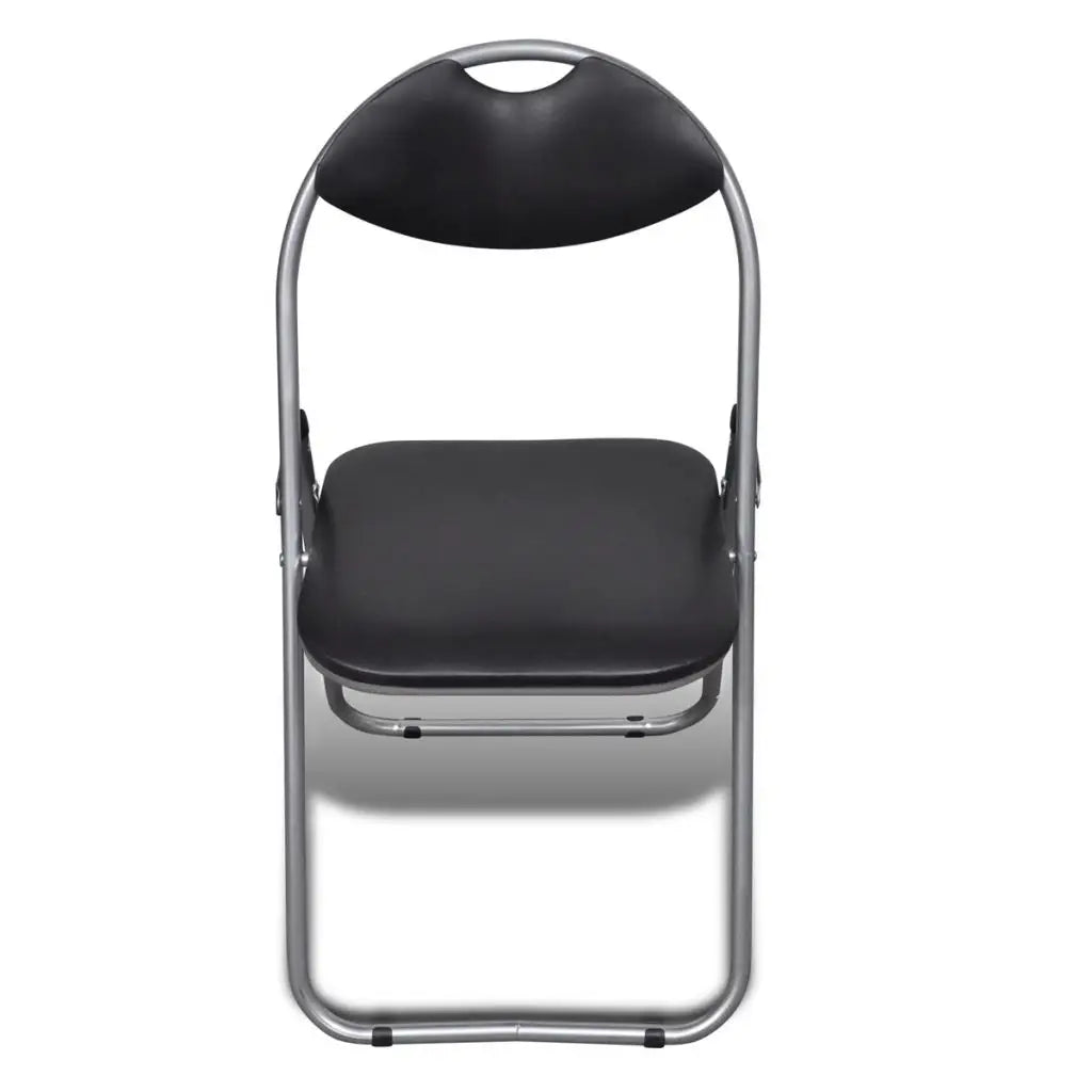 vidaXL Folding Chairs 6 pcs Faux Leather - Furniture > Chairs > Folding Chairs & Stools