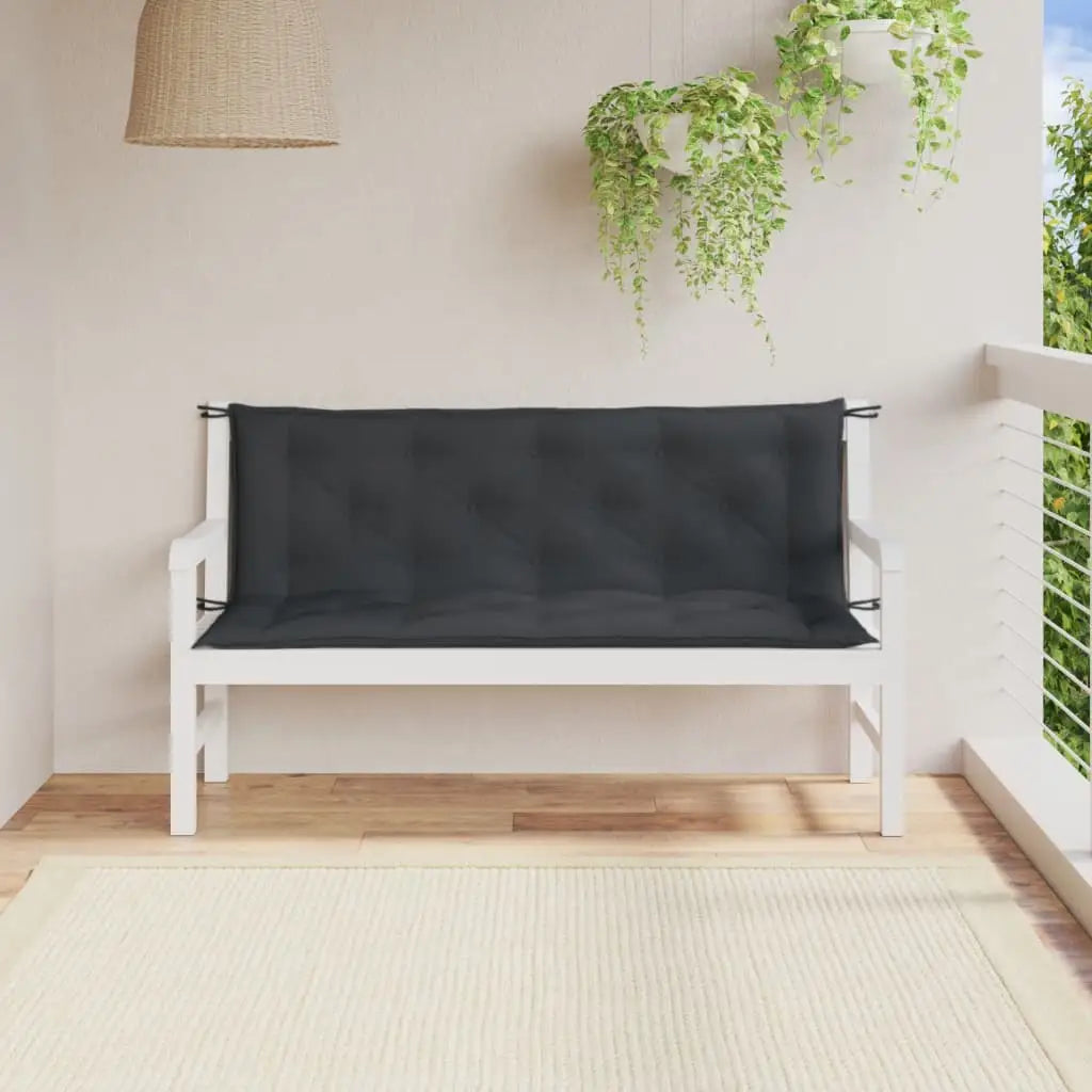 vidaXL Garden Bench Cushions Seat Pad Outdoor Patio Furniture 2 Pcs Fabric - Home & Garden > Decor > Chair & Sofa