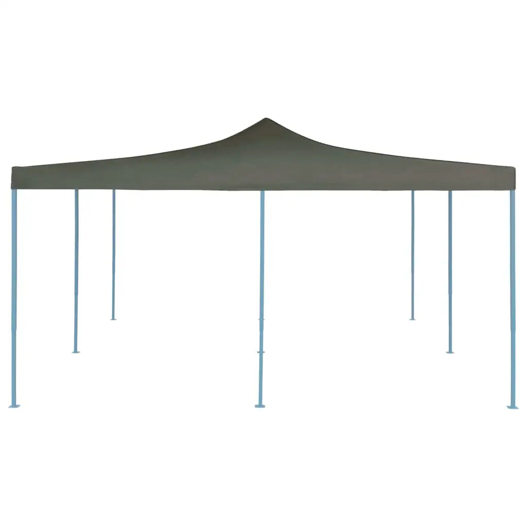 vidaXL Gazebo Folding Canopy Tent Patio Pavilion Beach Sunshade with Roof - Cream - Home & Garden > Lawn & Garden >