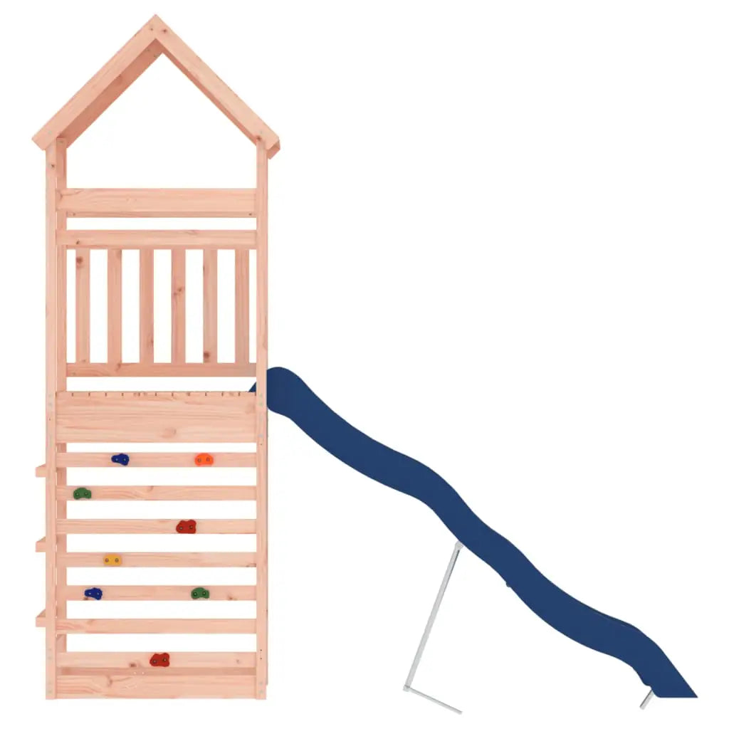 vidaXL Outdoor Playset Solid Wood Douglas - Toys & Games > Outdoor Play Equipment > Swing Sets & Playsets