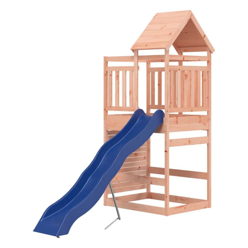 vidaXL Outdoor Playset Solid Wood Douglas - Toys & Games > Outdoor Play Equipment > Swing Sets & Playsets