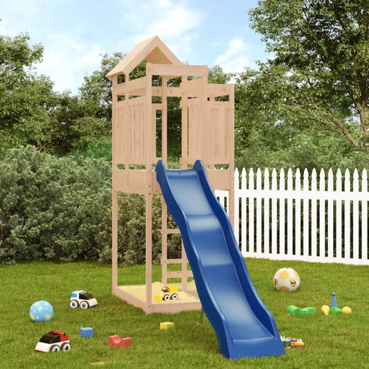 vidaXL Outdoor Playset Solid Wood Pine - Toys & Games > Outdoor Play Equipment > Swing Sets & Playsets