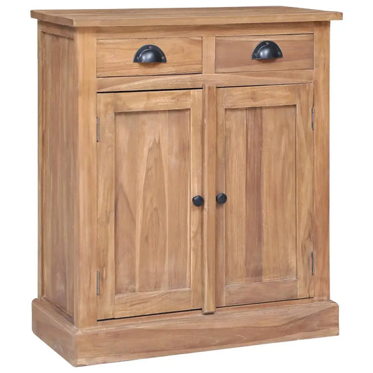 vidaXL Side Cabinet 25.6’’x11.8’’x29.5’’ Solid Teak - Furniture > Cabinets & Storage > Buffets & Sideboards