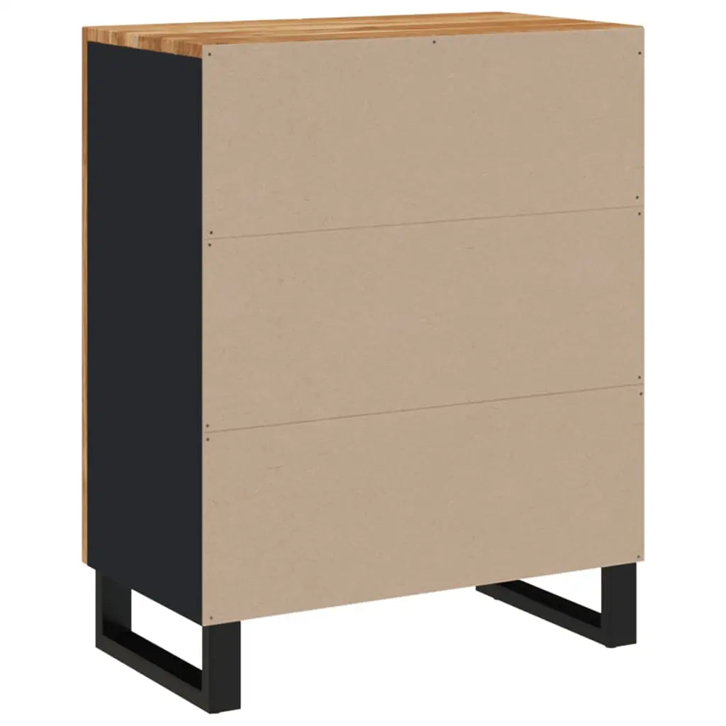 vidaXL Sideboard 23.6’’x13’’x29.5’’ Solid Wood Acacia - Furniture > Cabinets & Storage > Buffets & Sideboards