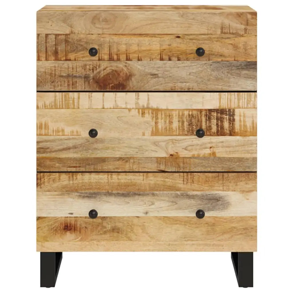 vidaXL Sideboard 23.6’’x13’’x29.5’’ Solid Wood Mango - Furniture > Cabinets & Storage > Buffets & Sideboards