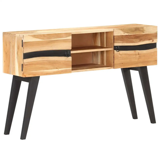 vidaXL Sideboard 47.2’’x11.8’’x29.5’’ Solid Acacia Wood - Furniture > Cabinets & Storage > Buffets & Sideboards