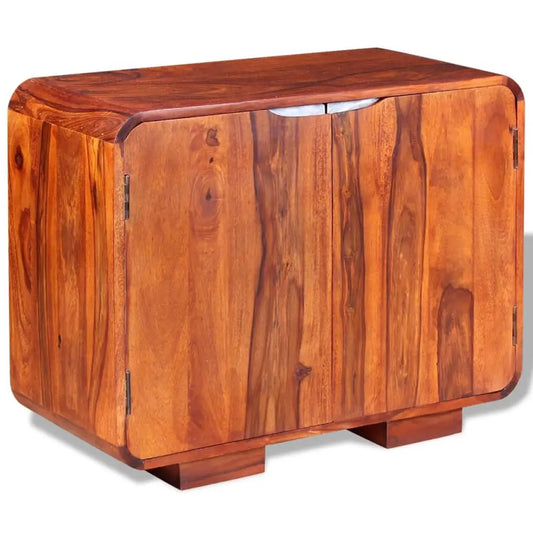vidaXL Sideboard Solid Sheesham Wood 29.5’’x13.8’’x23.6’’ - Furniture > Cabinets & Storage > Buffets & Sideboards
