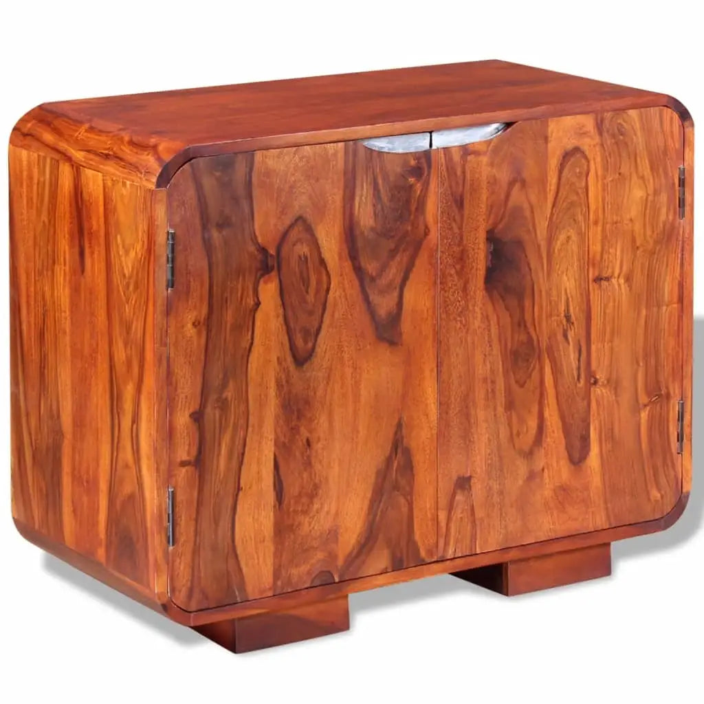 vidaXL Sideboard Solid Sheesham Wood 29.5’’x13.8’’x23.6’’ - Furniture > Cabinets & Storage > Buffets & Sideboards