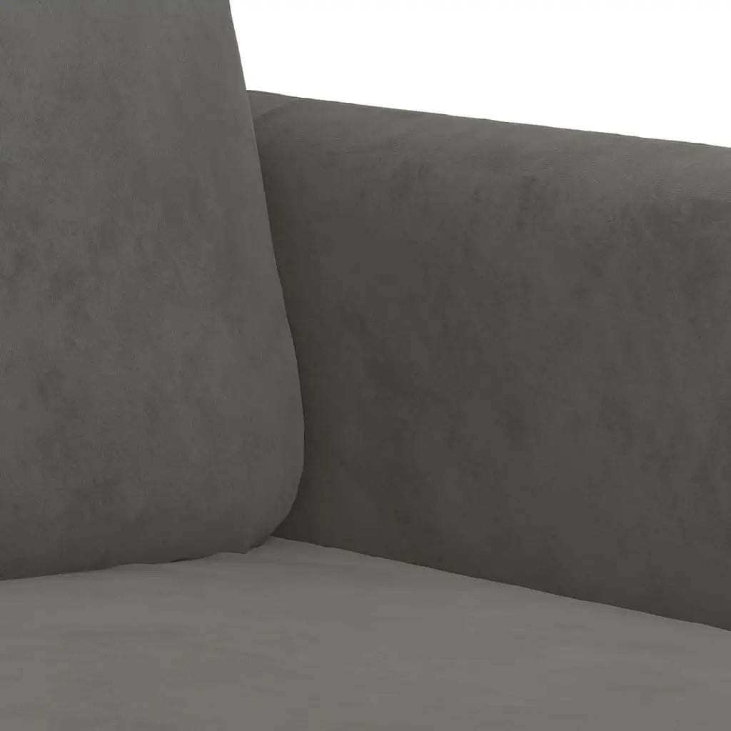 vidaXL Sofa Chair Living Room Accent Upholstered Chair with Armrest Velvet - Furniture > Sofas