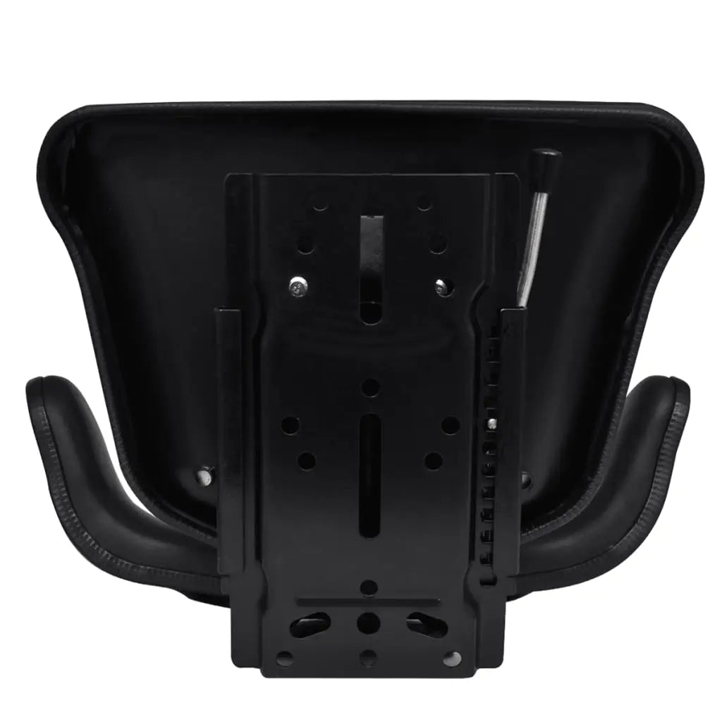 vidaXL Tractor Seat with Backrest Black - Home & Garden > Lawn & Garden > Outdoor Power Equipment Accessories > Tractor