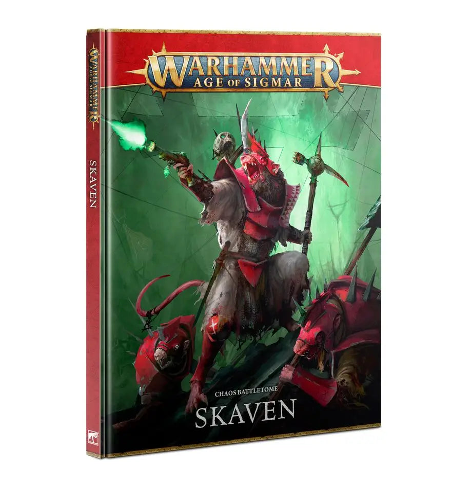 Warhammer Age of Sigmar Chaos Battletome Skaven with background material and lore