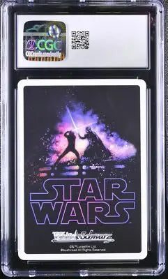 Graded Star Wars Weiss Schwarz Boba Fett trading card CGC 10 Schwarz STAR WARS