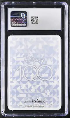 CGC-graded Disney 100 card from Weiss Schwarz Jasmine Japanese Double Rare series