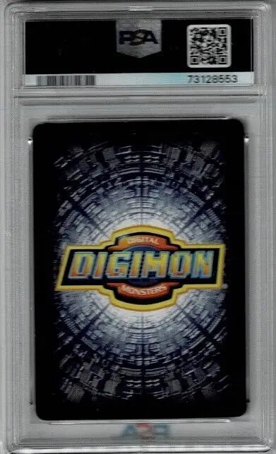 Graded Weregarurumon BO-144 Holofoil Vintage Bandai Digimon Card Game Series 3