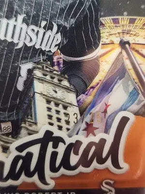 Chicago White Sox Luis Robert Jr. baseball card from the Case Hit Fanatical lot