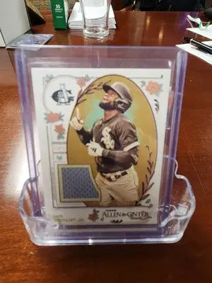 Framed baseball card of Luis Robert Jr. White Sox case hit fanatical lot