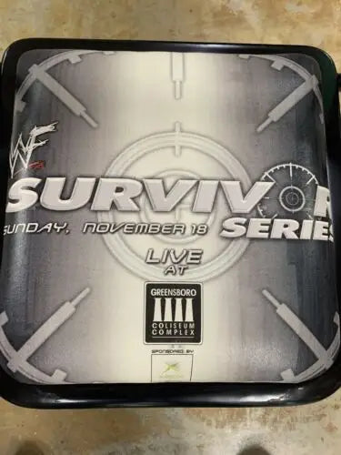 WWE WWF 2001 Survivor Series Ringside VIP Event Chair from Greensboro Coliseum