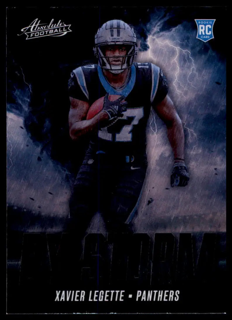 Xavier Legette football card from Panini Absolute 2024 Panini Absolute By Storm