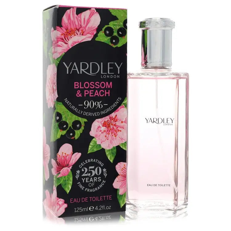 Yardley Blossom & Peach by Yardley London - Eau De Toilette Spray 4.2 oz - Women / Medium - Eau De Toilette Spray 4.2 oz