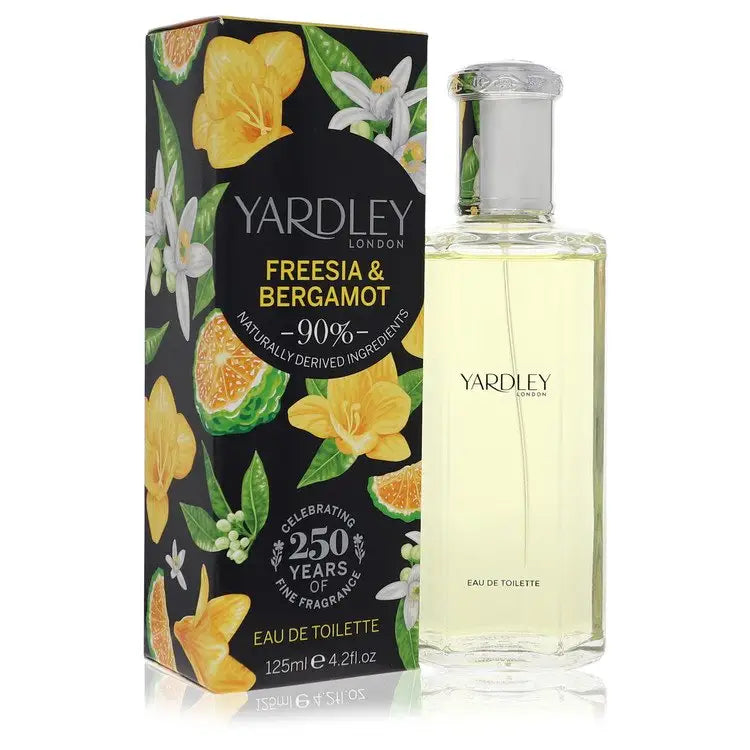 Yardley Freesia & Bergamot by Yardley London - Eau De Toilette Spray 4.2 oz - Women / Medium - Eau De Toilette Spray