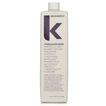 Young.Again.Rinse (Immortelle and Baobab Infused Restorative Softening Conditioner - To Dry Brittle or Damaged Hair)